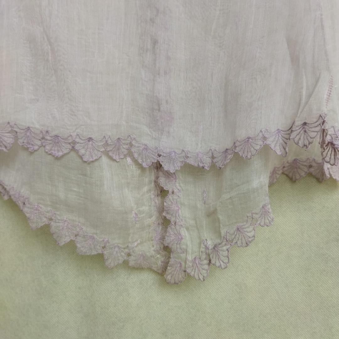 Vintage Blush Pink Encim Kebaya Rubia