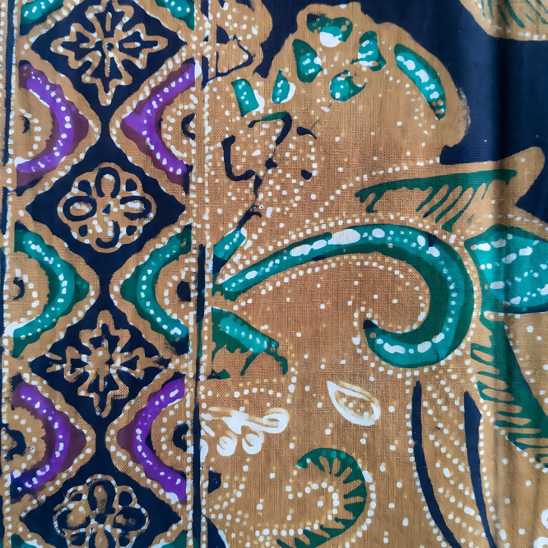 Vintage Black Phoenix Shawl