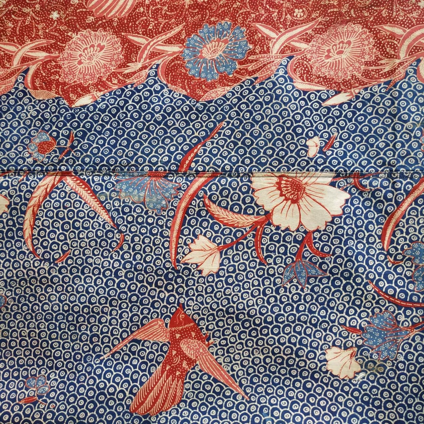 Vintage 50s Bangbiron Dutch Style Buketan Batik Saroong