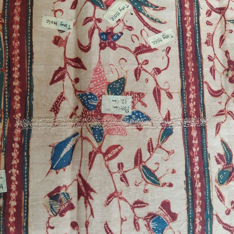 Vintage 1940’s Brown Lokcan Sarong