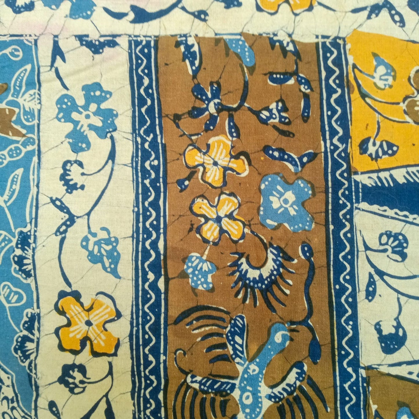 Indonesian Sogan Batik Saroong Shawl