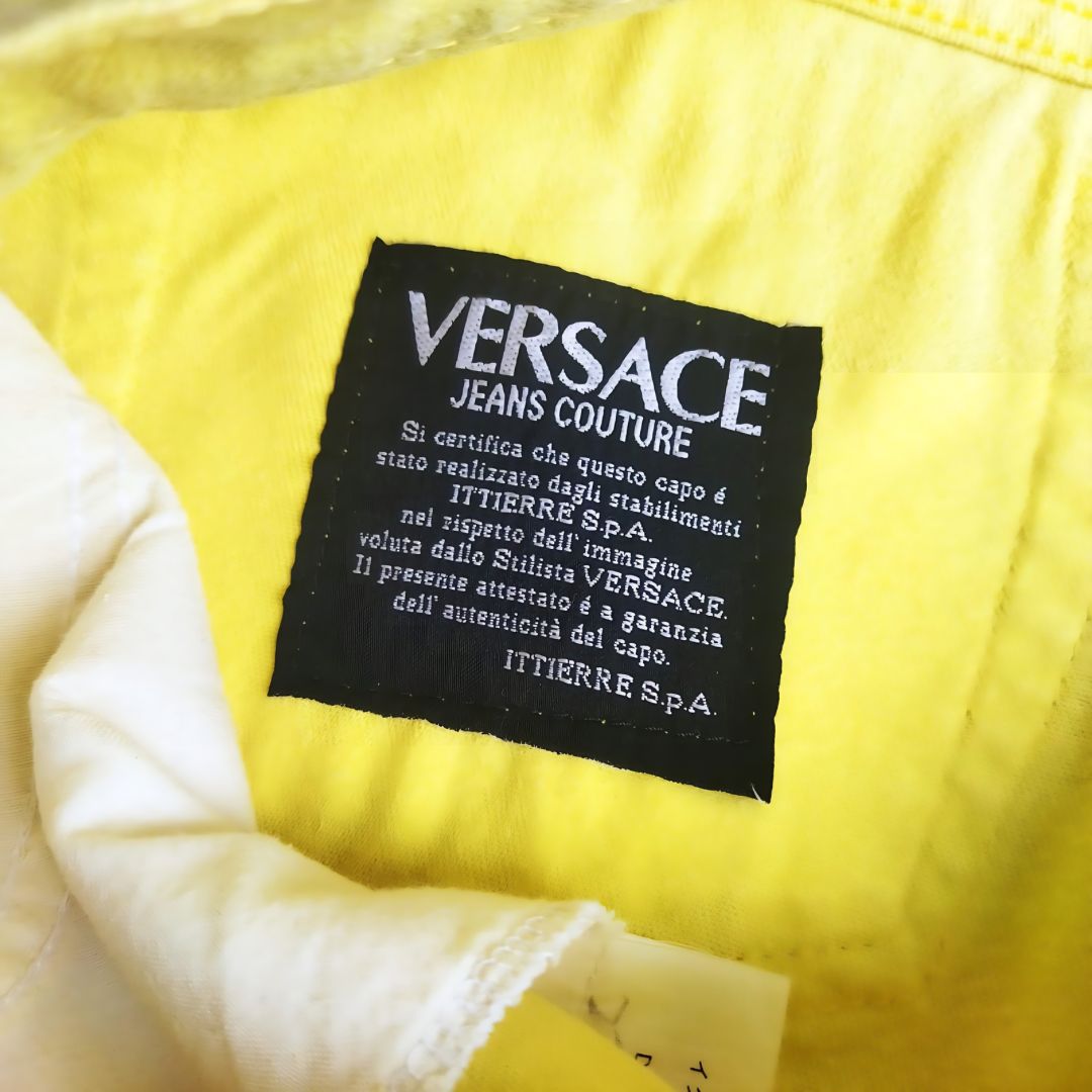 Vintage Yellow Denim