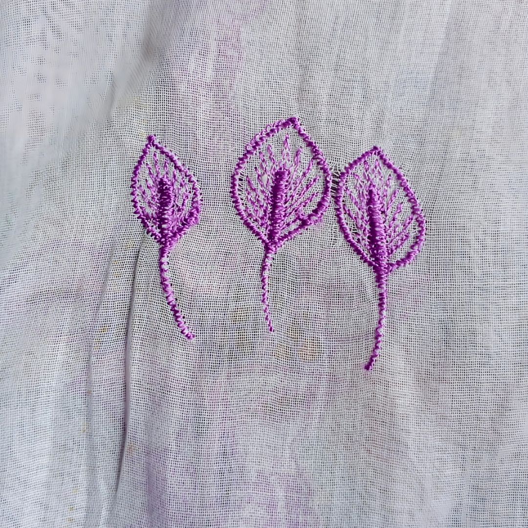 Vintage Purple Kerancang Encim Kebaya
