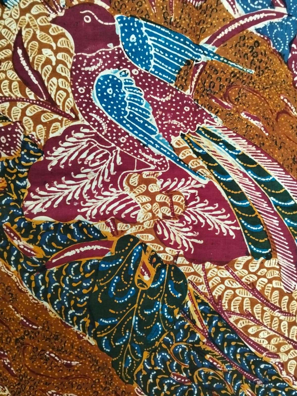 Vintage Semarang Batik Sarong – Indonesian Textile, c. 1990s