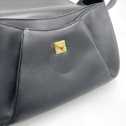 Authentic Vintage Cartier Panthère Leather Shoulder Bag – Black