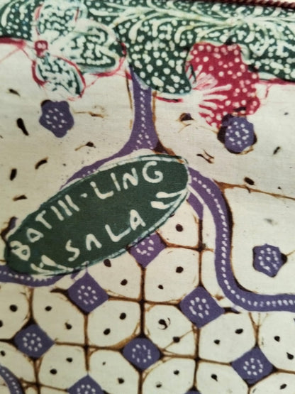 Vintage Peranakan Batik Kain – Ade Baji Pagi Sore Pattern, c.1930s