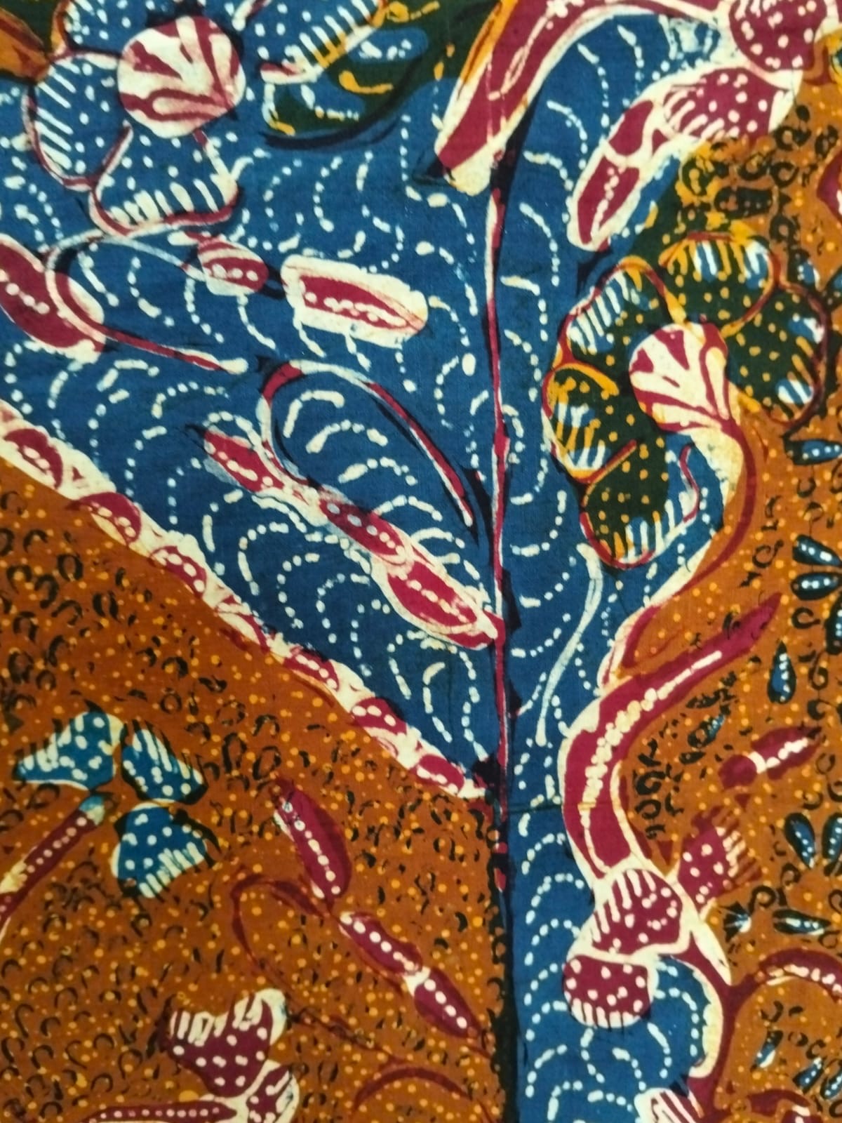 Vintage Semarang Batik Sarong – Indonesian Textile, c. 1990s