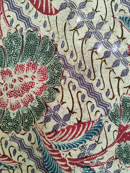Vintage Peranakan Batik Kain – Ade Baji Pagi Sore Pattern, c.1930s