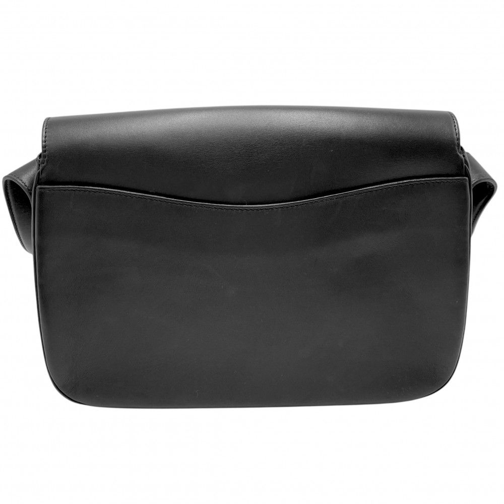 Authentic Vintage Cartier Panthère Leather Shoulder Bag – Black