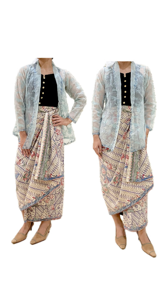 Vintage Peranakan Batik Kain – Ade Baji Pagi Sore Pattern, c.1930s
