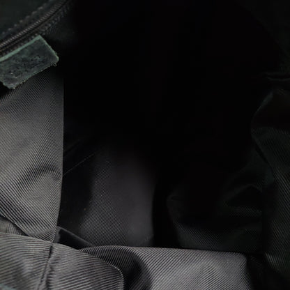 Authentic Gucci Vintage GG Canvas Tote Bag - Black