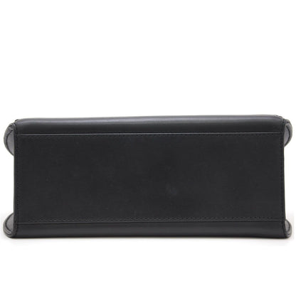 Authentic Cartier Panthère de Cartier Leather Handbag - Black &amp; Gold