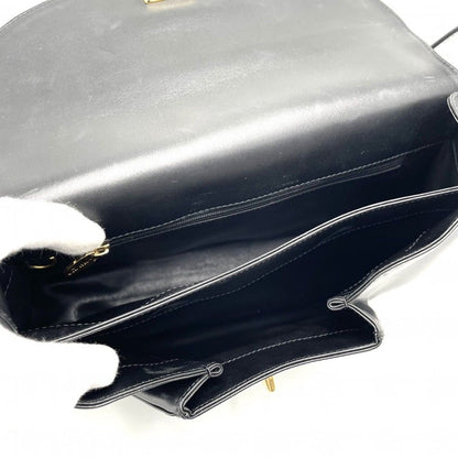 Authentic Vintage Cartier Panthère Leather Shoulder Bag – Black