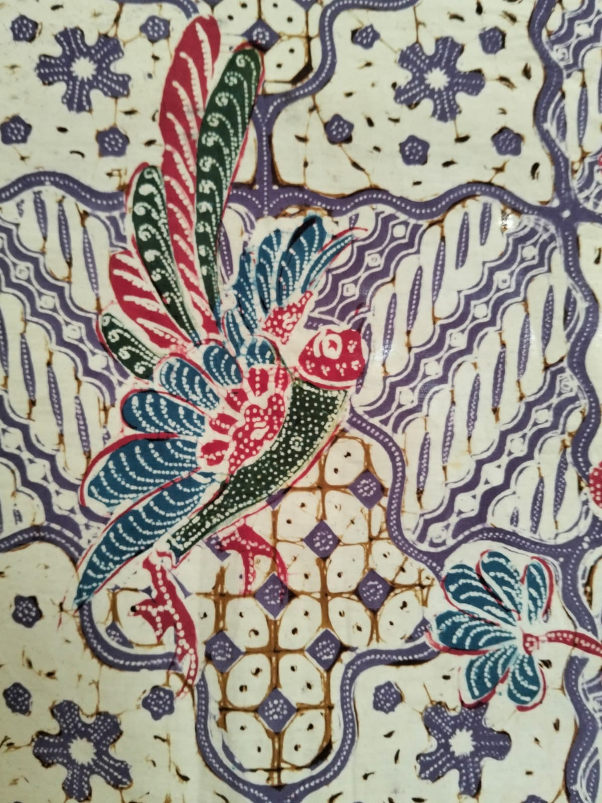 Vintage Peranakan Batik Kain – Ade Baji Pagi Sore Pattern, c.1930s