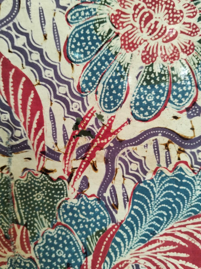 Vintage Peranakan Batik Kain – Ade Baji Pagi Sore Pattern, c.1930s