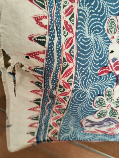 Vintage Peranakan Batik Kain – Ade Baji Pagi Sore Pattern, c.1930s