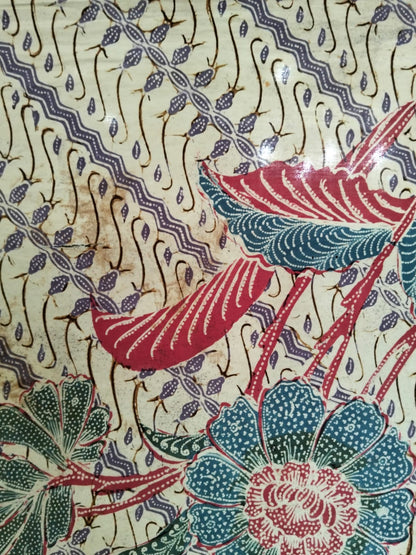 Vintage Peranakan Batik Kain – Ade Baji Pagi Sore Pattern, c.1930s