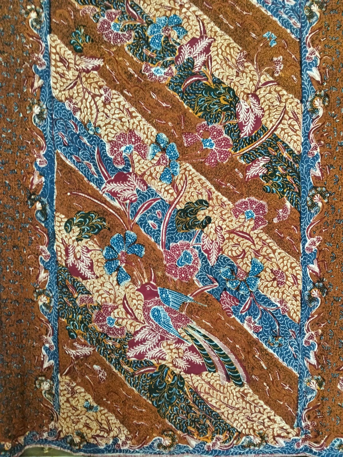 Vintage Semarang Batik Sarong – Indonesian Textile, c. 1990s