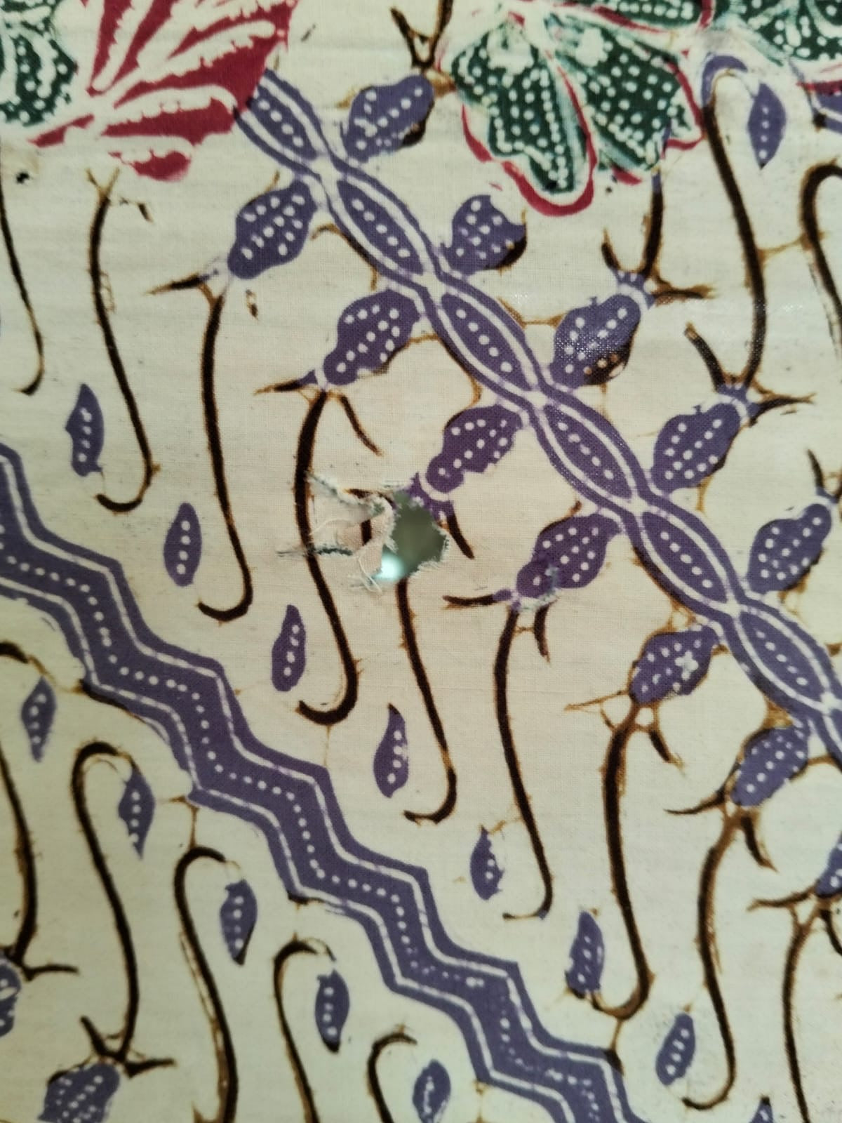 Vintage Peranakan Batik Kain – Ade Baji Pagi Sore Pattern, c.1930s