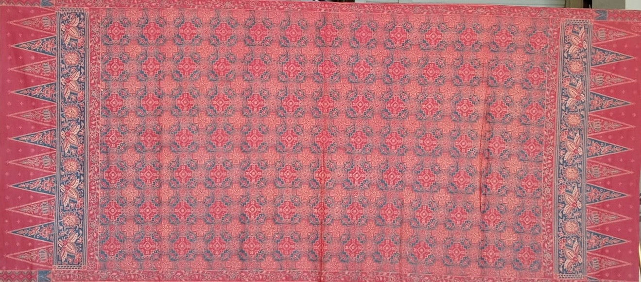 Antique Batik Tulis Jambi "Kaca Piring" – Hand-Drawn Sumatran Heritage Textile – Vintage Indonesian Batik