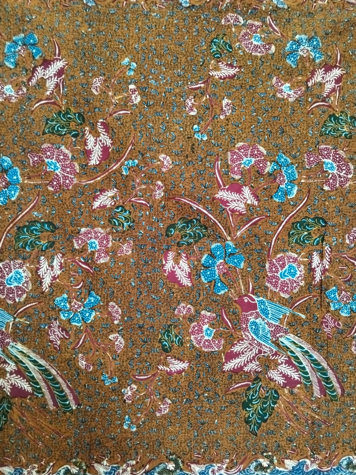 Vintage Semarang Batik Sarong – Indonesian Textile, c. 1990s