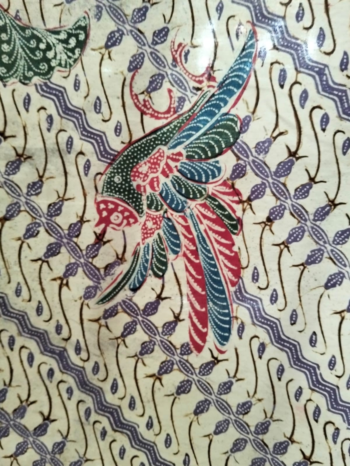 Vintage Peranakan Batik Kain – Ade Baji Pagi Sore Pattern, c.1930s