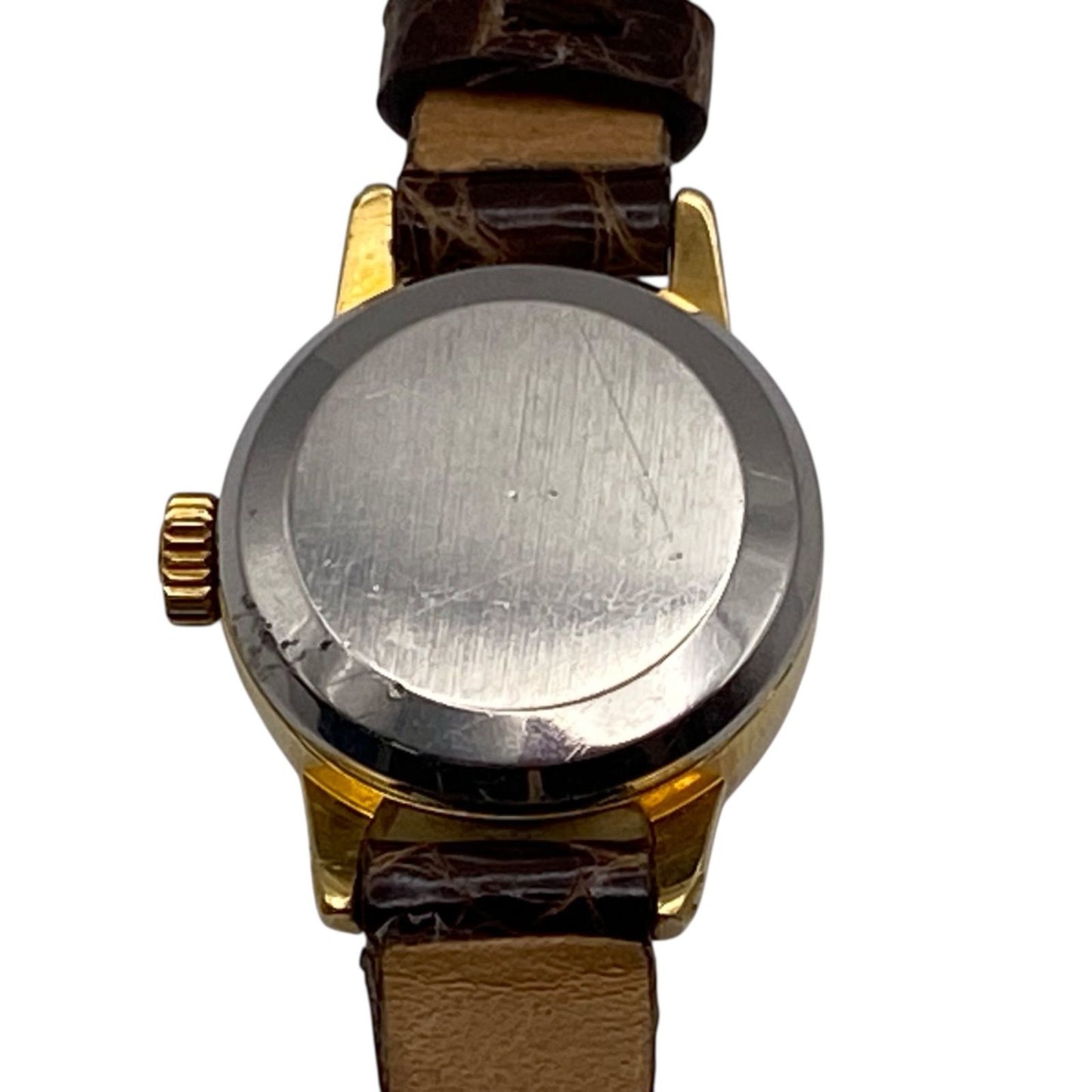 O M E G A Ladymatic Vintage Hand-Wound Gold-Tone Ladies Watch Swiss Made