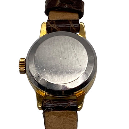 O M E G A Ladymatic Vintage Hand-Wound Gold-Tone Ladies Watch Swiss Made