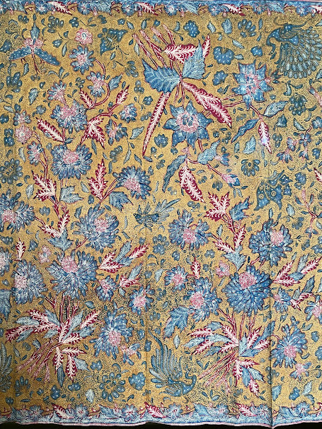 Exquisite Vintage 1950s Batik Tiga Negeri – Authentic Hand-Drawn Masterpiece