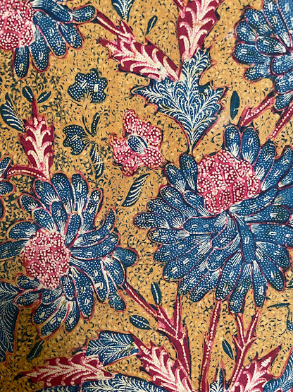 Exquisite Vintage 1950s Batik Tiga Negeri – Authentic Hand-Drawn Masterpiece