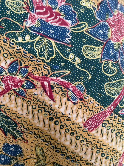 Vintage Batik Tulis Tiga Negeri "Tumpal Dlarang Gian Joe" by Tjoa Siang Gwan