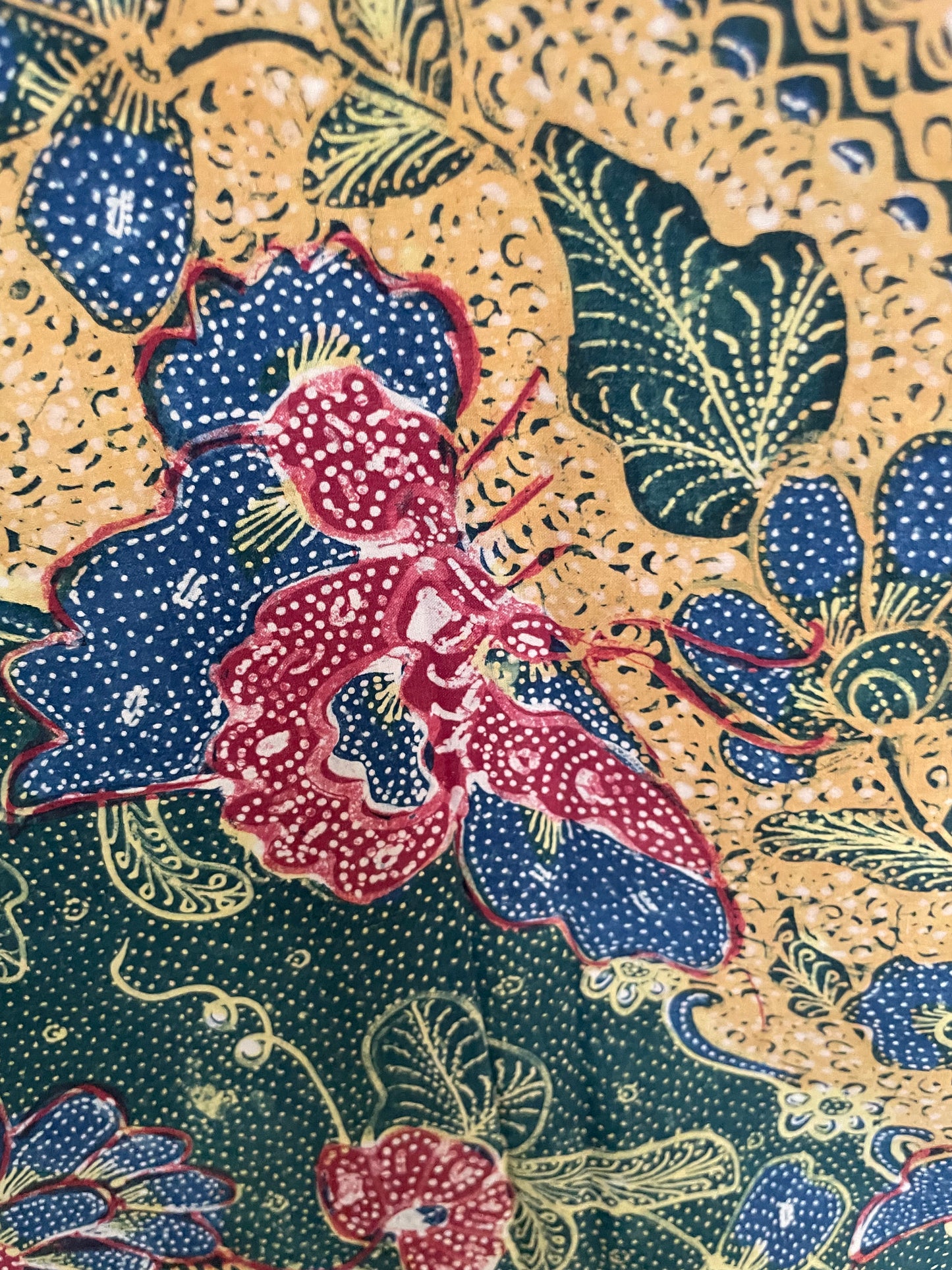 Vintage Batik Tulis Tiga Negeri "Tumpal Dlarang Gian Joe" by Tjoa Siang Gwan