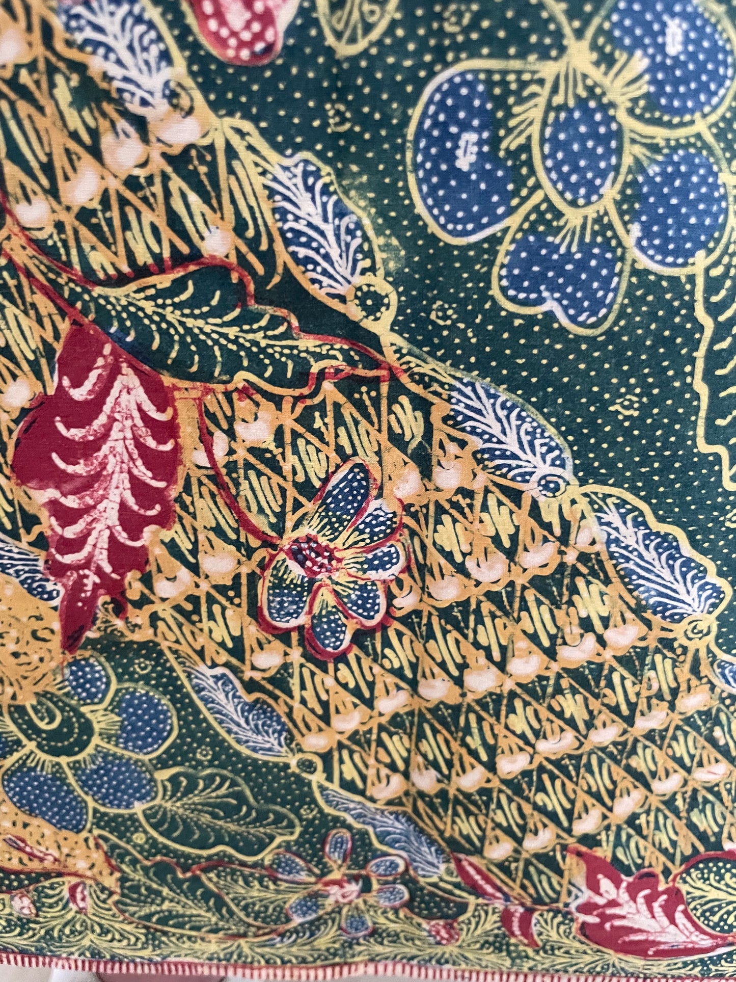 Vintage Batik Tulis Tiga Negeri "Tumpal Dlarang Gian Joe" by Tjoa Siang Gwan