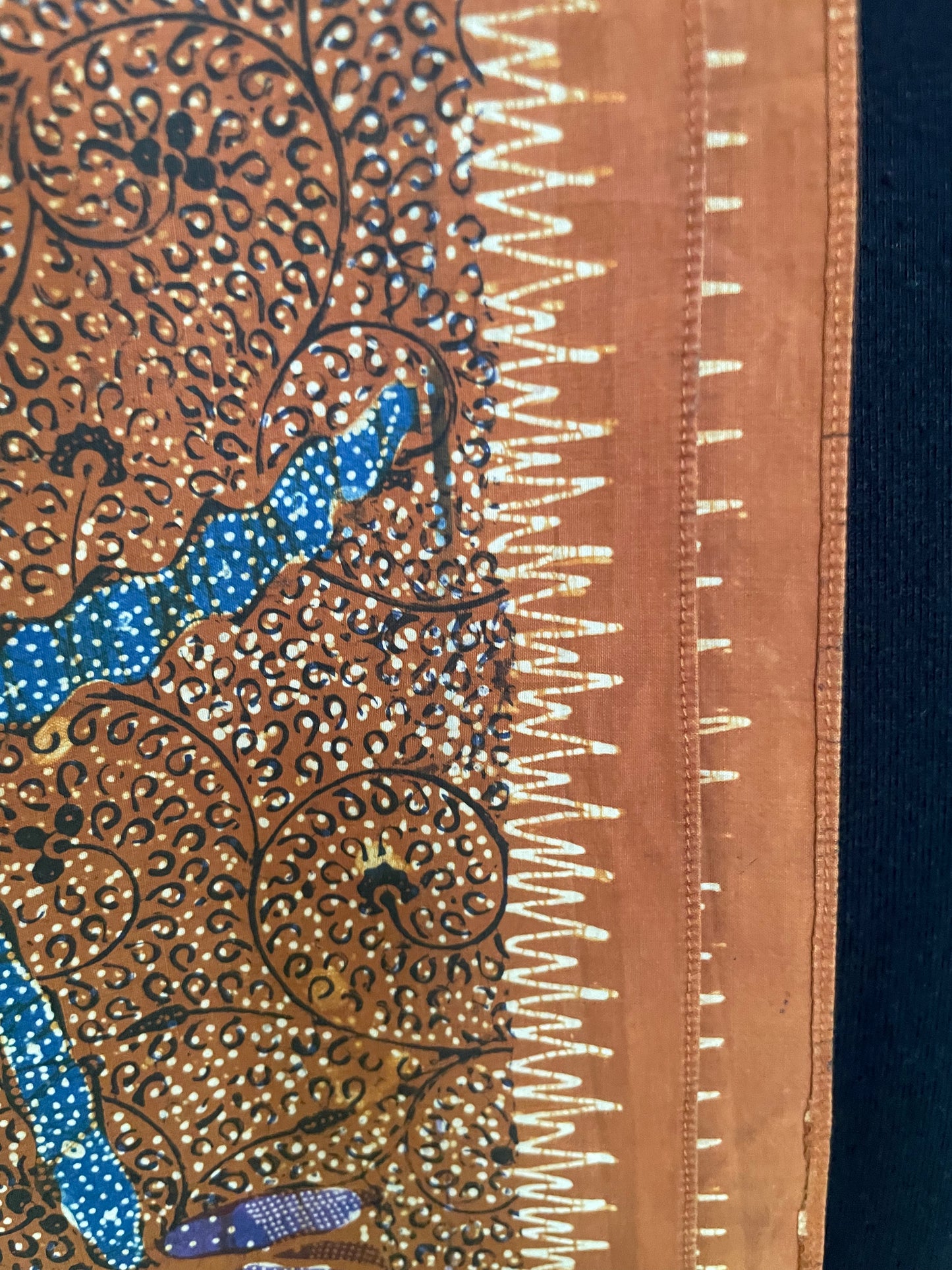 Vintage Batik Tulis Kudus Buketan Lily Flower
