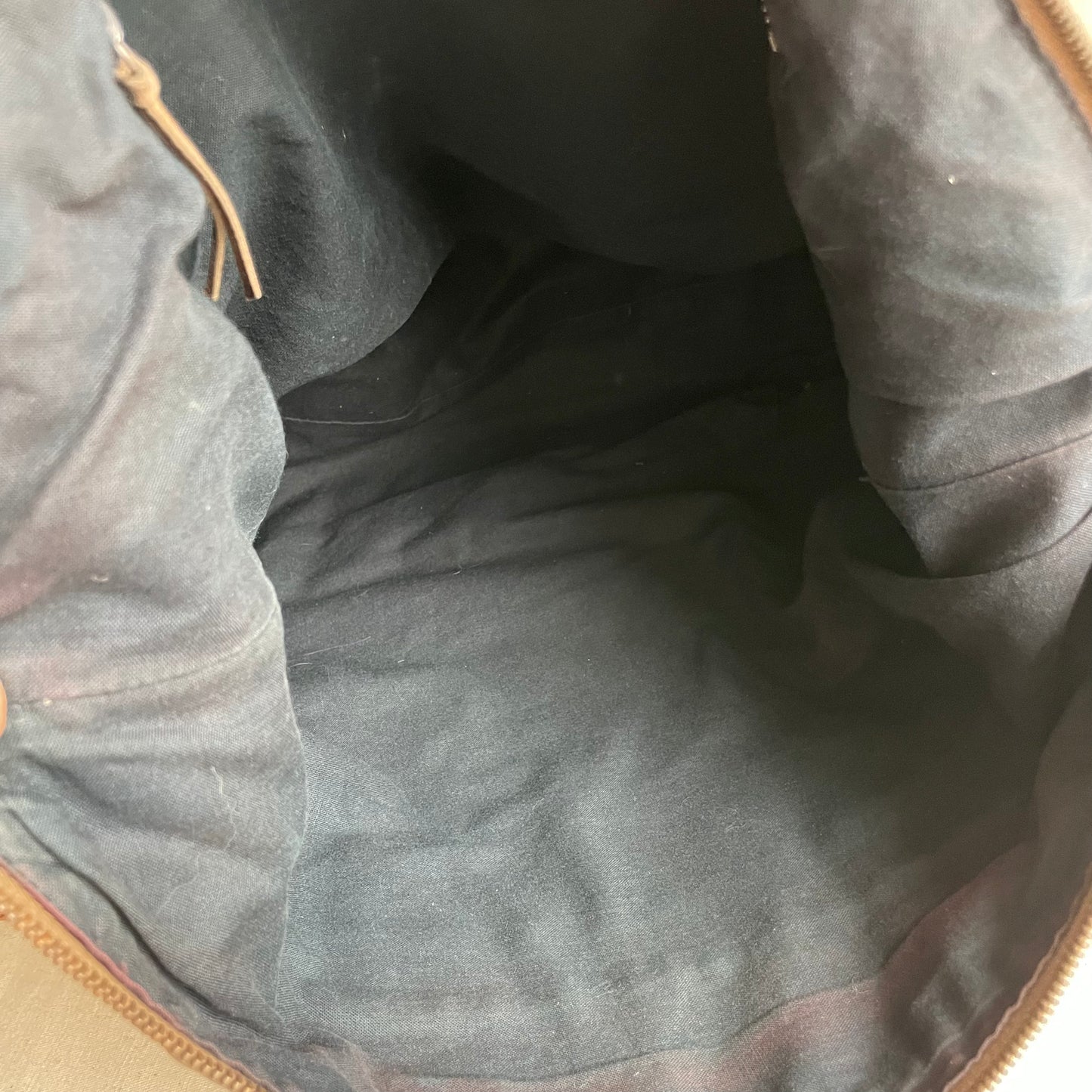 Authentic Vintage Balenciaga "Days" Messenger Bag - Camel Brown Leather