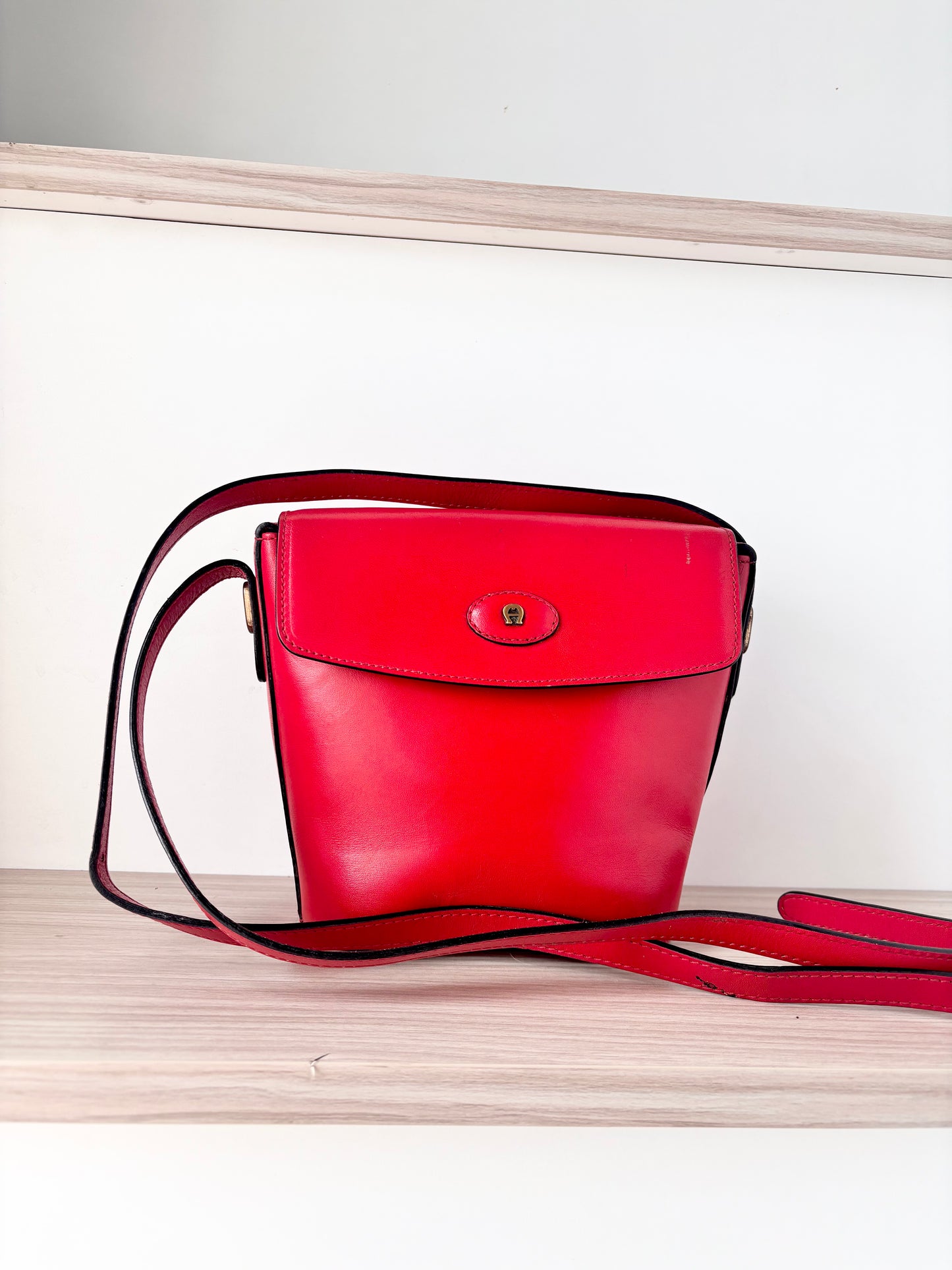 Aigner Mini Red Slingbag