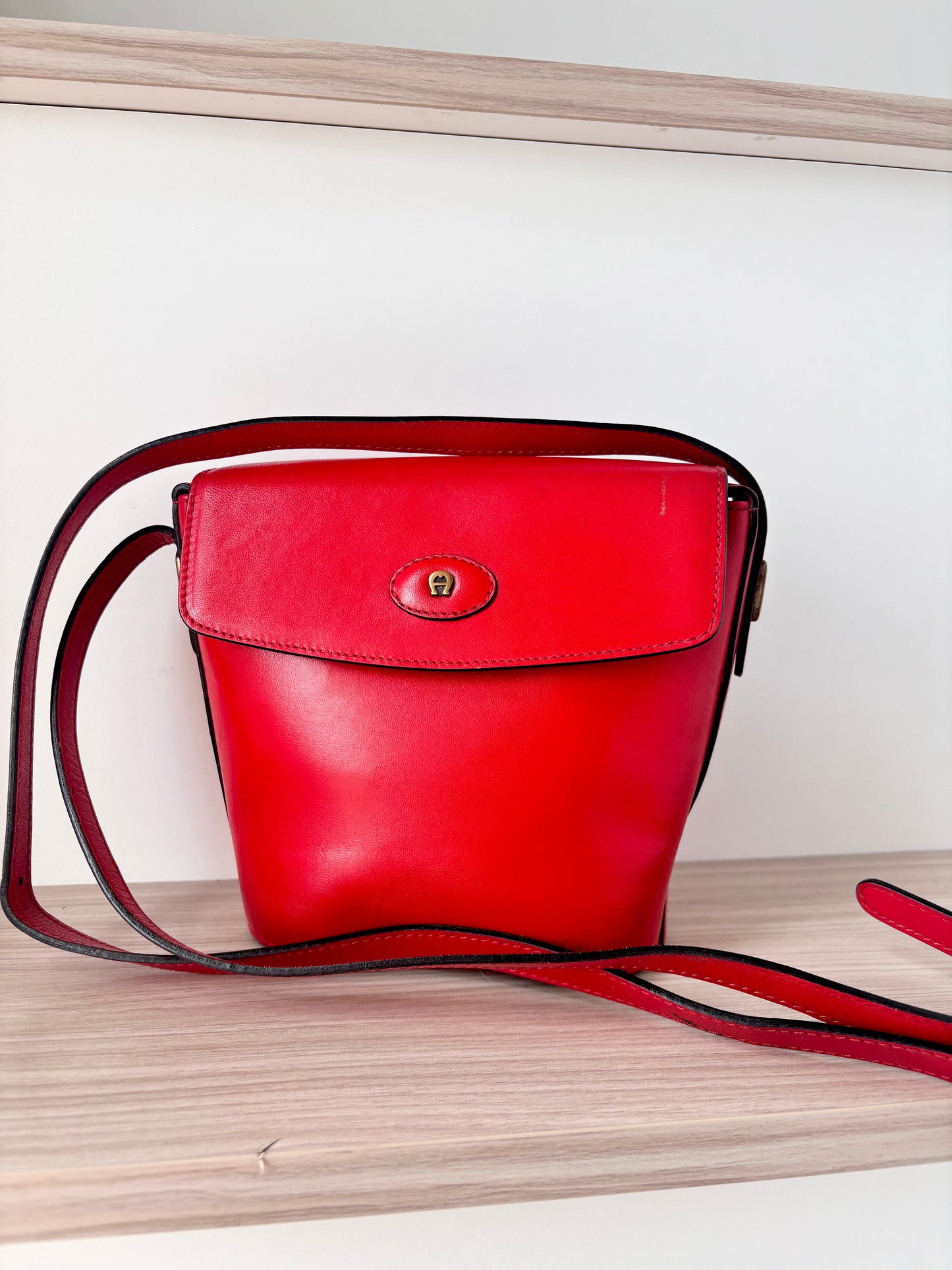 Aigner Mini Red Slingbag