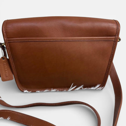 RARE Vintage O L D C O A C H  Kent Crossbody Bag 330 – Made in USA (Rich British Tan)