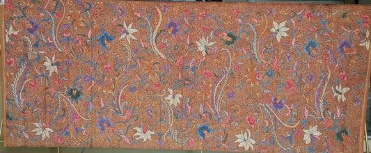 Vintage Batik Tulis Kudus Buketan Lily Flower