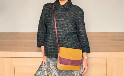 Vintage Must de Cartier Bicolour Shoulder Bag