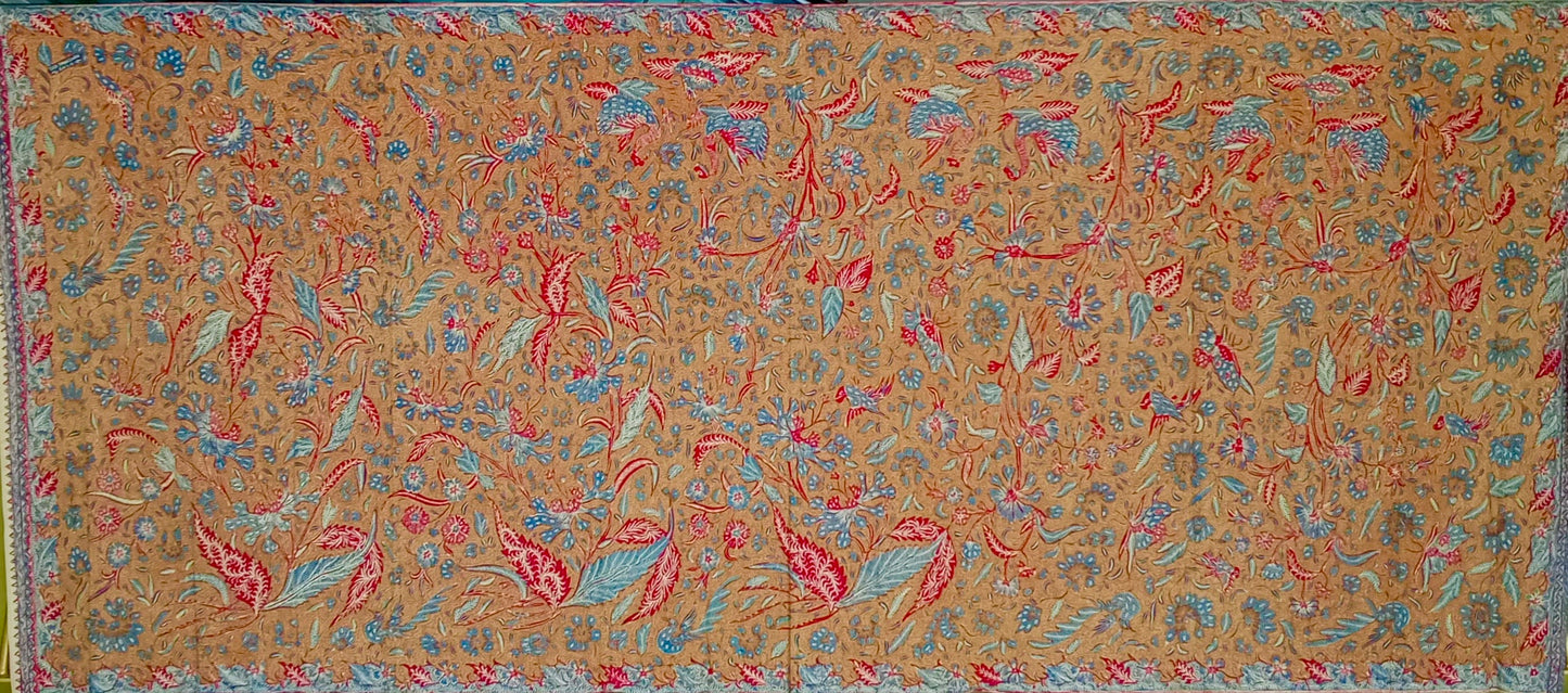 Antique Batik Tulis Tiga Negeri by Tjoa Siang Gwan (3rd Generation) – Peranakan Hand-Drawn Masterpiece – Vintage Indonesian Batik Textile