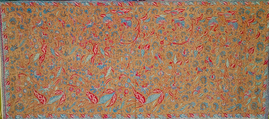 Antique Batik Tulis Tiga Negeri by Tjoa Siang Gwan (3rd Generation) – Peranakan Hand-Drawn Masterpiece – Vintage Indonesian Batik Textile