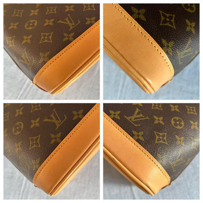 L O U I S V U I T T O N Vintage Monogram Alma PM Handbag Repaired Leather