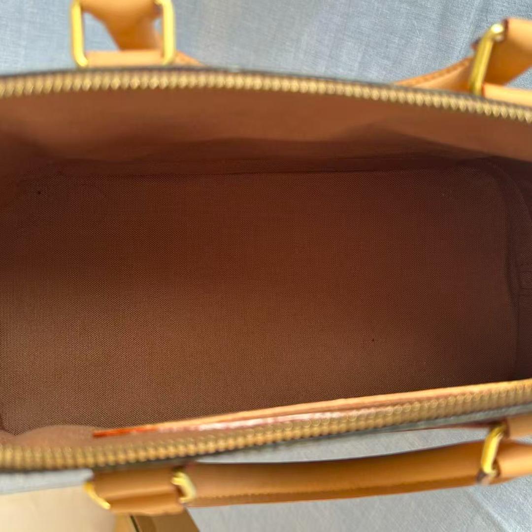 L O U I S V U I T T O N Vintage Monogram Alma PM Handbag Repaired Leather