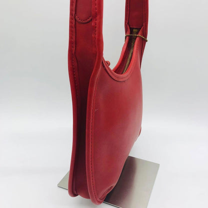 C O A C H Vintage 9020 USA Made Ergo Leather Shoulder Bag Red