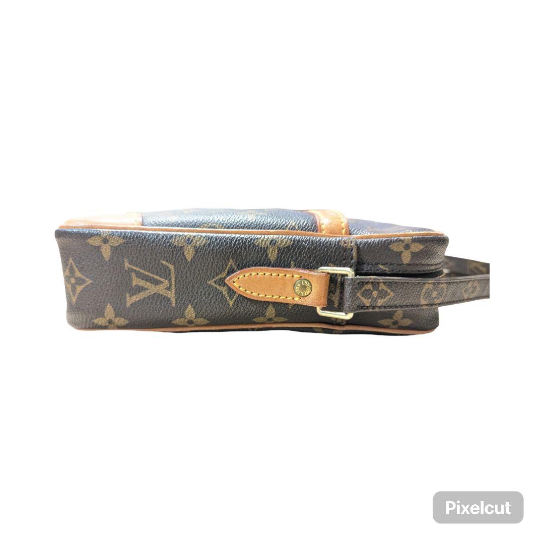 L O U I S V U I T T O N Vintage Monogram Danube Shoulder Bag Crossbody
