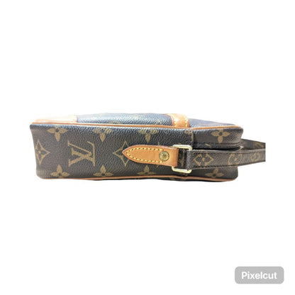 L O U I S V U I T T O N Vintage Monogram Danube Shoulder Bag Crossbody