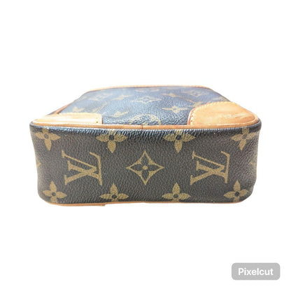 L O U I S V U I T T O N Vintage Monogram Danube Shoulder Bag Crossbody