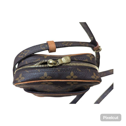 L O U I S V U I T T O N Vintage Monogram Danube Shoulder Bag Crossbody