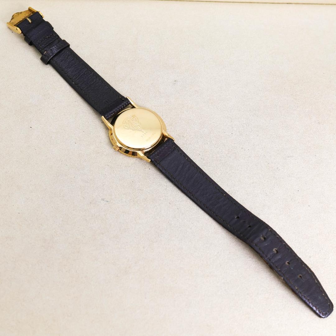 Vintage Gucci 3100 Leather Roman Numeral Watch – Working Condition